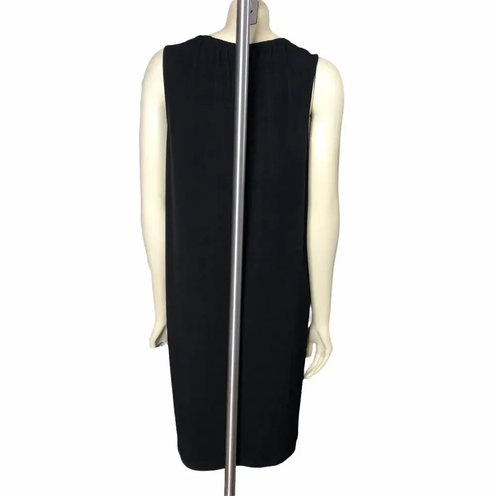 Michael Kors Black Knit Stretch Dress